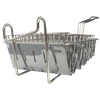 使いやすい商業料理ツールの金網8金型タコシェルフライバスケットディープフライヤー
