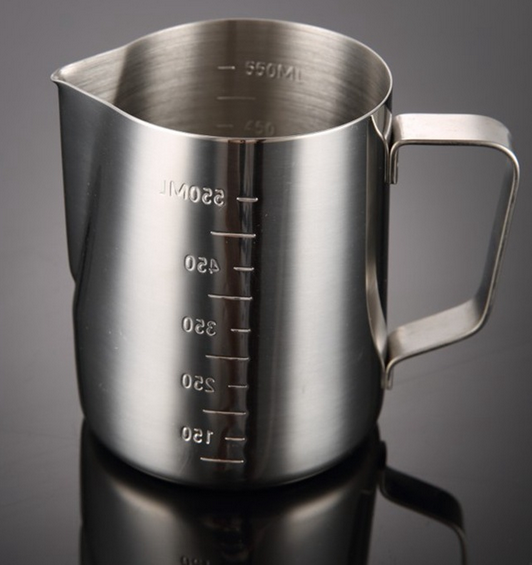 エスプレッソマシンコーヒー測定スケールミルクフローピッチャー
