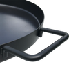 クッコメイのエナメル表面3足バーベキューグリルノンスティックキャンプ調理器具とパンセット