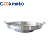 ステンレス鋼凹面23 "ラウンドコースPozo Griddle Taco Grill Fry Cook Pan Wok