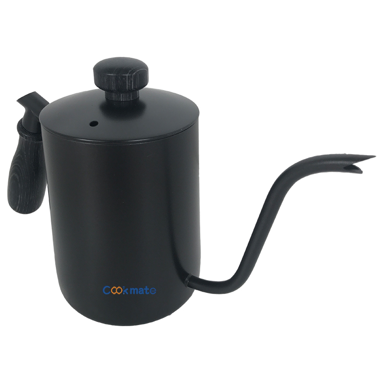 Drip Tea Pot Gooseneckのコーヒーマシンメーカーのやかんの上のEco 304のステンレス鋼の注ぐ
